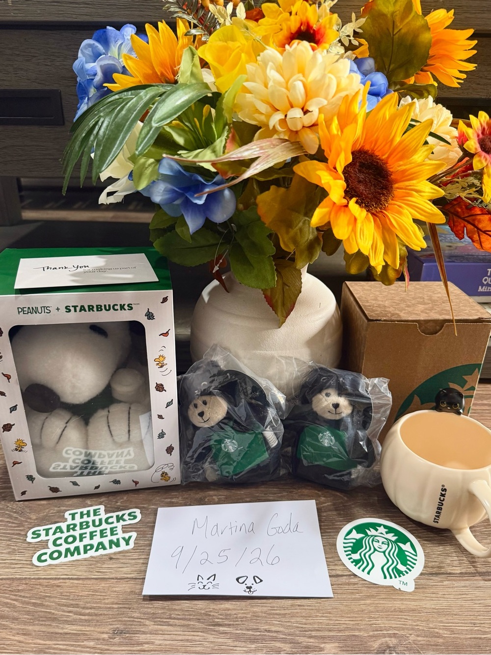Starbucks Snoopy and Halloween Bundle 4 Items
